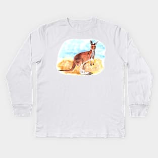 Kangaroo Kids Long Sleeve T-Shirt